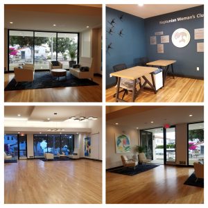 Just completed: The lobby areas and kitchen for Manhattan Beach Neptunian Woman's Club